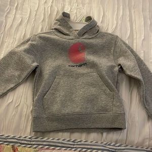 NWT Carhartt 4T gray girls sweatshirt